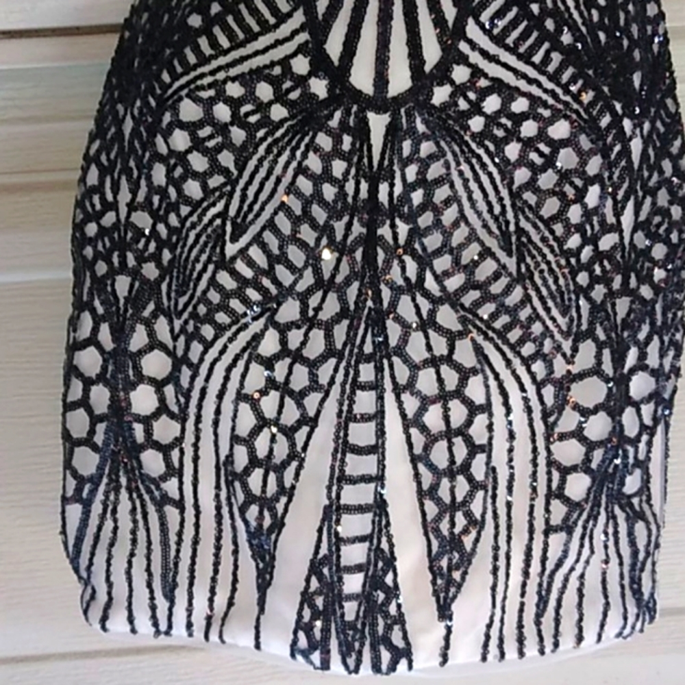 Val Stefani beaded dress Size 0 Association of Wedding Gown Specialists - Picture 8 of 12